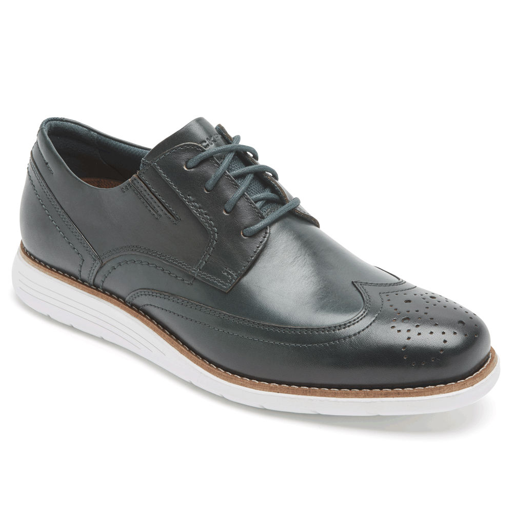 Rockport Pen Sko Herre Grønn - Total Motion Sport Wingtip - IQPW34012